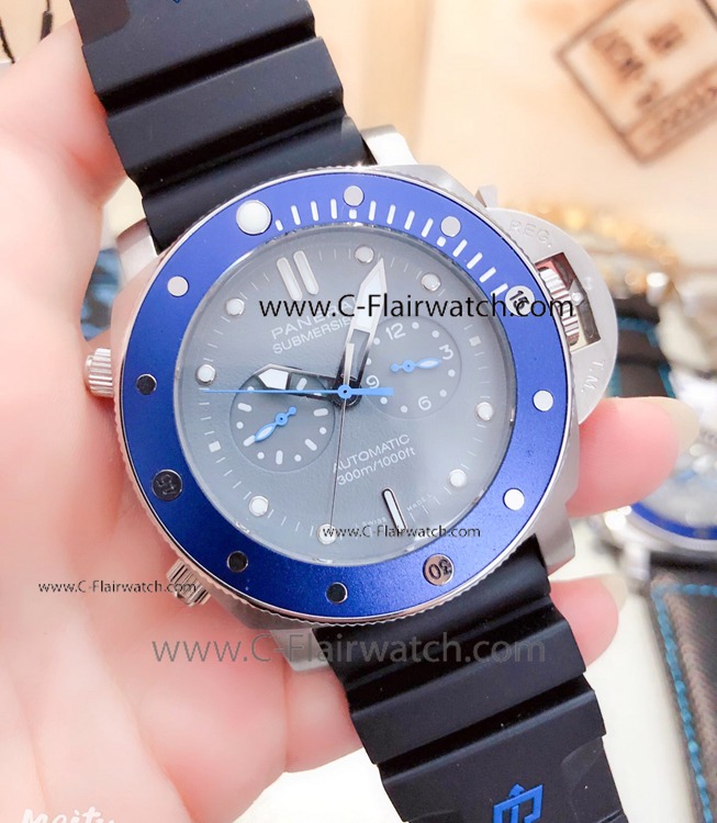 Panerai Submersible Chrono Guillaume Nery Edition Watch Copy